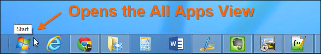 Fixing Windows 8's Shortcomings: An Easier Way to Open the All Apps View