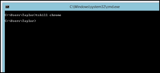 How to Kill a Process From the CLI in Windows