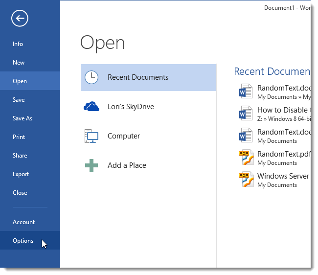 How to Add a Keyboard Shortcut to a Command in Word 2013