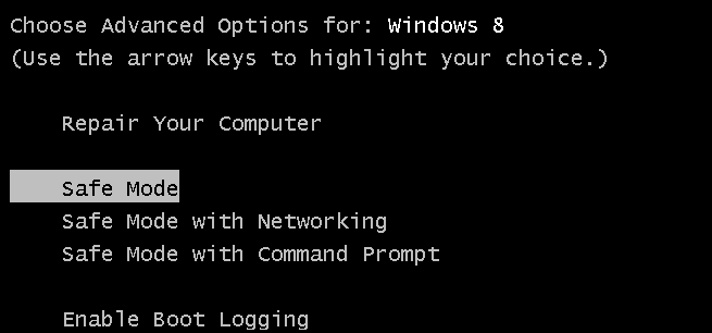 How to Make the F8 Key Work for Safe Mode in Windows 8