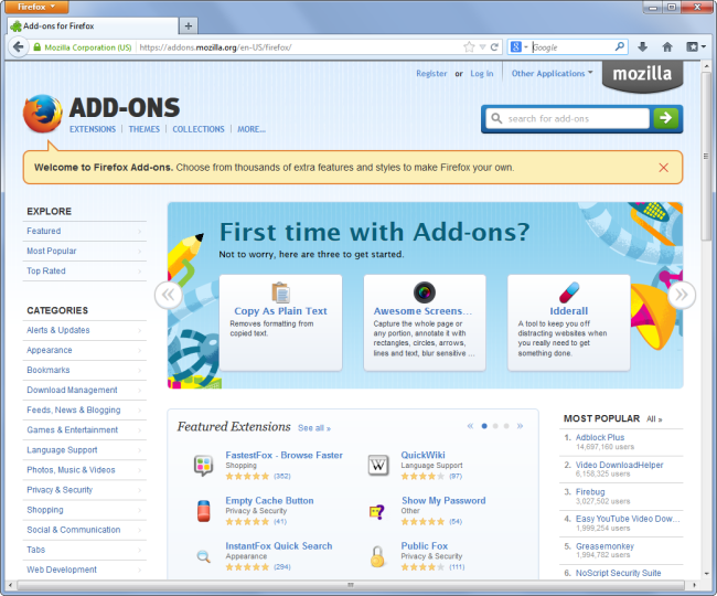 firefox-addons-site
