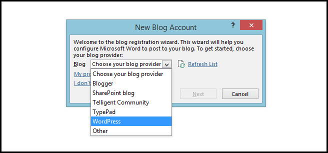 How to Create a Blog Post Using Microsoft Word 2013