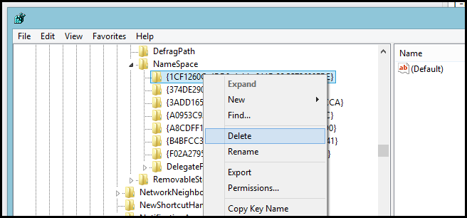 How to Remove the “Folders” From My Computer in Windows 8.1