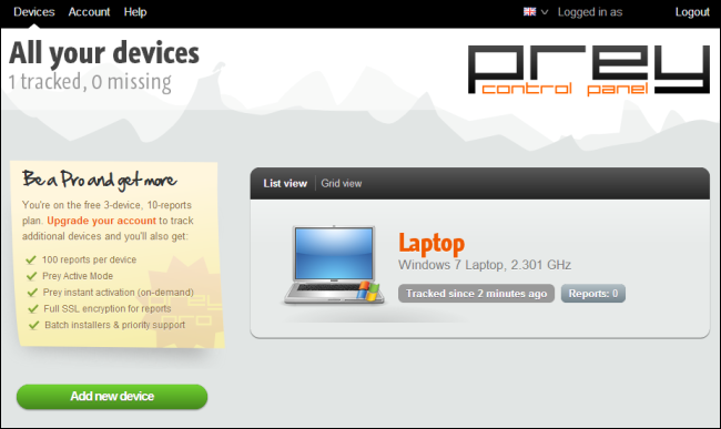 How to Setup Your Laptop with Tracking Software in Case You Ever Lose It