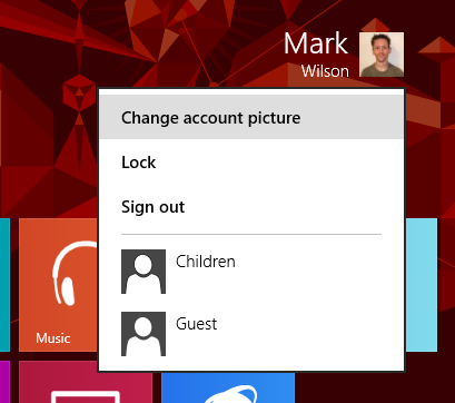 How to Change Your Account Name on the Windows 8.x Start Screen