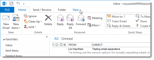 How to Create a Clearer Separation Between Each Email in Your Message ...