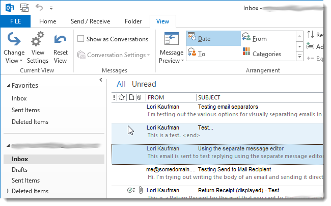 How to Create a Clearer Separation Between Each Email in Your Message ...