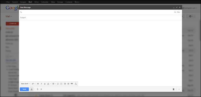 How to Get the Old Gmail Compose Window Back