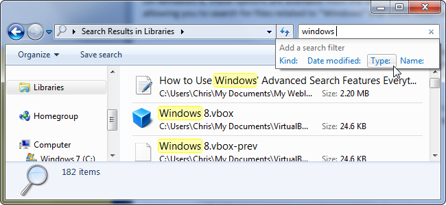 Search Function Screen How to Use Windows' Advanced Search Features: Everything You Need to Know