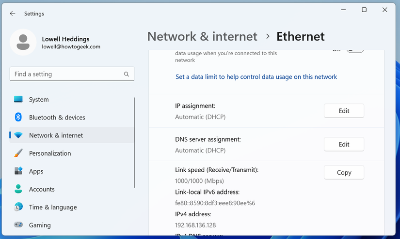 How to Assign a Static IP Address in Windows 10 or Windows 11
