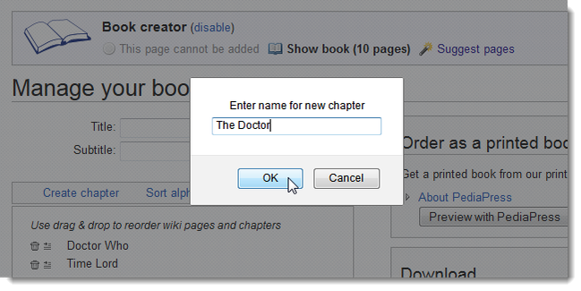 Chapter Tags How to Create eBooks from Wikipedia Articles