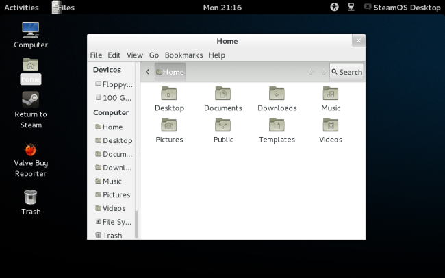 Steamos File Manager How to Use the SteamOS Desktop
