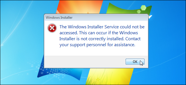 How to Fix the "Windows Installer Service could not be accessed" Error ...