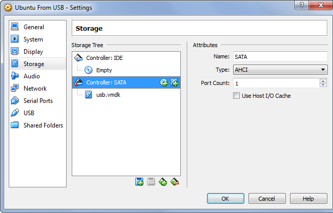 Virtualbox Screenshots Usb How to Boot From a USB Drive in VirtualBox