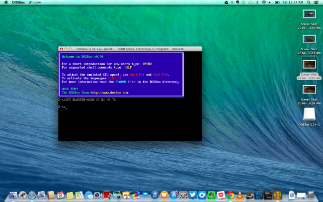 dosbox-on-mac