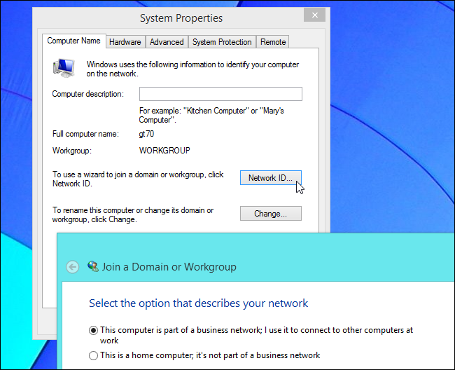 Domain Join Button What is a Windows Domain and How Does It Affect My PC?