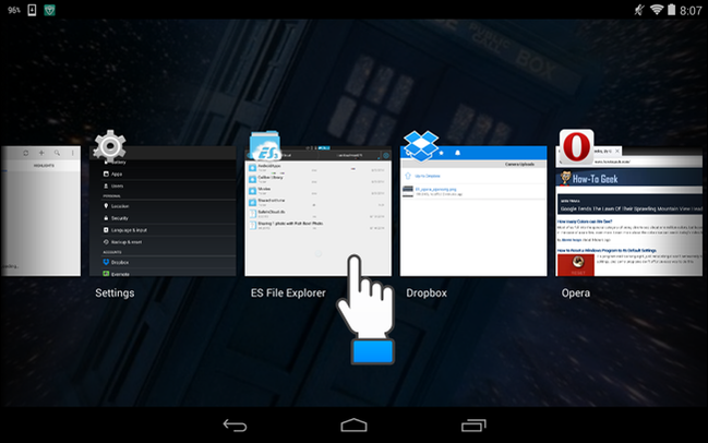 Beginner: How to Switch Among Open Apps on Your Android Device