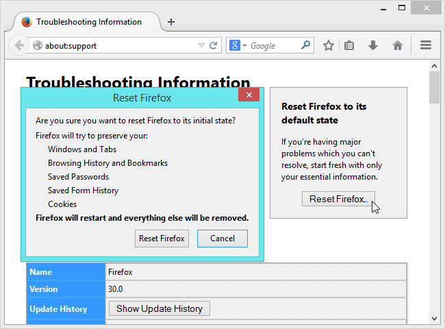 How to Reset a Windows Program to Its Default Settings