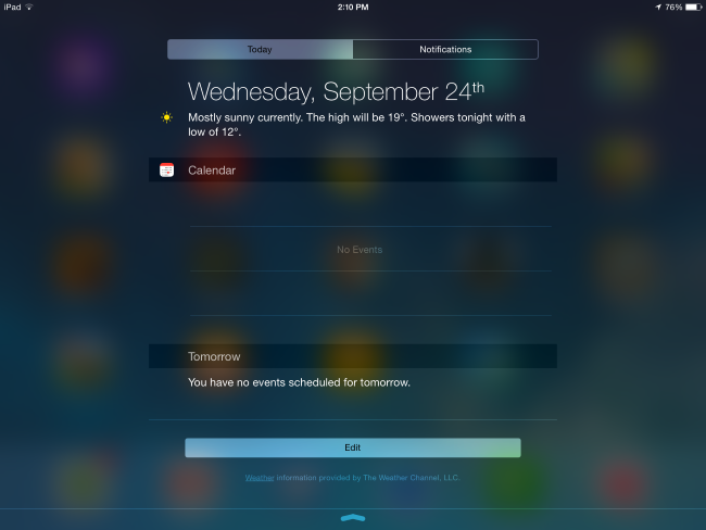 How to Use Widgets on an iPhone or iPad With iOS 8