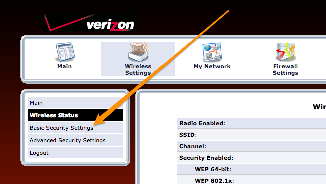 How To Program Verizon Router How to Change the Wi-Fi Channel on Your Verizon FIOS Router