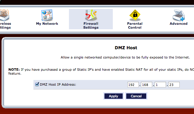 How to Set a DMZ Host On Your Verizon FIOS Router