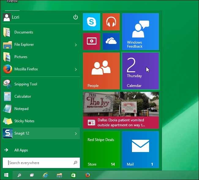 How to Re-enable the Start Screen Instead of the Start Menu in Windows 10