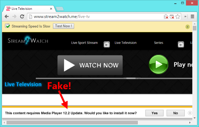 Beware: Never Download 