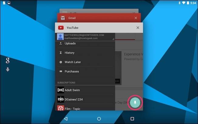 How to Pin Screens in Android 5.0 for More Security and Privacy