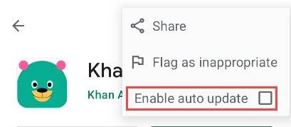 How to Disable Automatic App Updates in Android