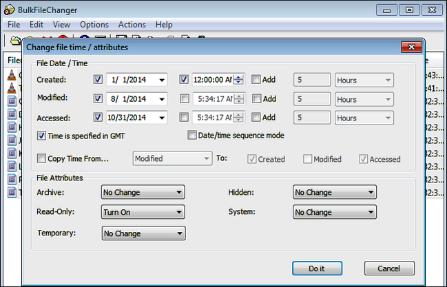 How To Change Created or Modified Timestamps for Files and Folders