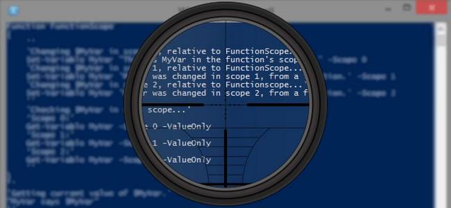 Microsoft Scope Script How Scopes Affect PowerShell Scripts