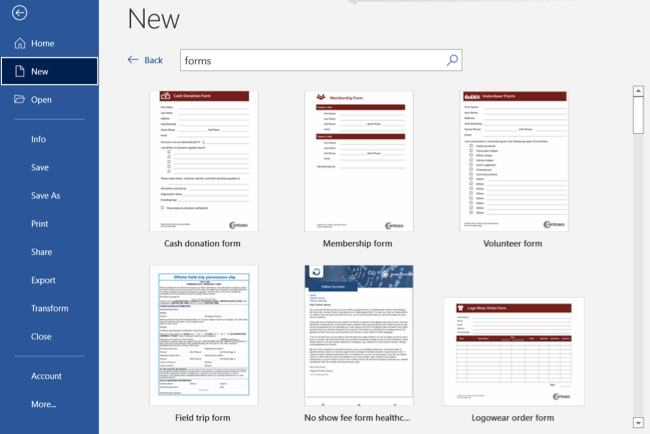 Creating Word Form Template How to Create a Fillable Form With Microsoft Word