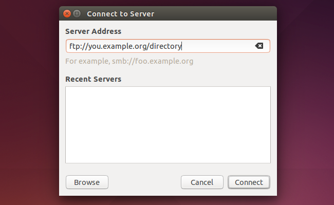 How to Access FTP and WebDAV Sites in Any Operating System's File Manager