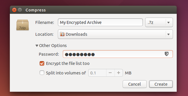 How to Create Encrypted Zip or 7z Archives on Any Operating System