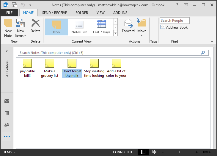 Task Notes Outlook Beginner: How to Use Notes in Outlook 2013 for Easy Desktop Reminders