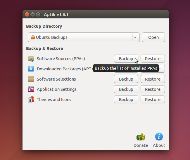 How to Backup and Restore Your Apps and PPAs in Ubuntu Using Aptik