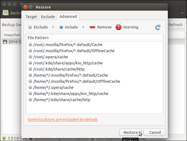 How to Restore Your Ubuntu Linux System to its Previous State