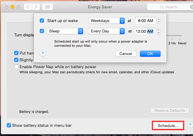 How to Make Any Computer Boot Up or Shut Down on a Schedule