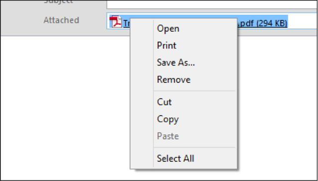 How to Manage Attachments in Outlook 2013