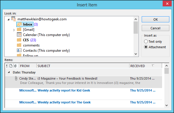 How to Manage Attachments in Outlook 2013