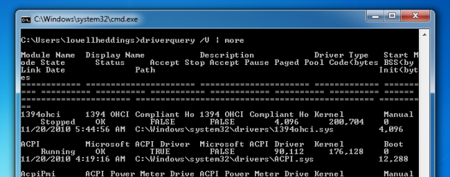 How to See a List of All Installed Windows Drivers