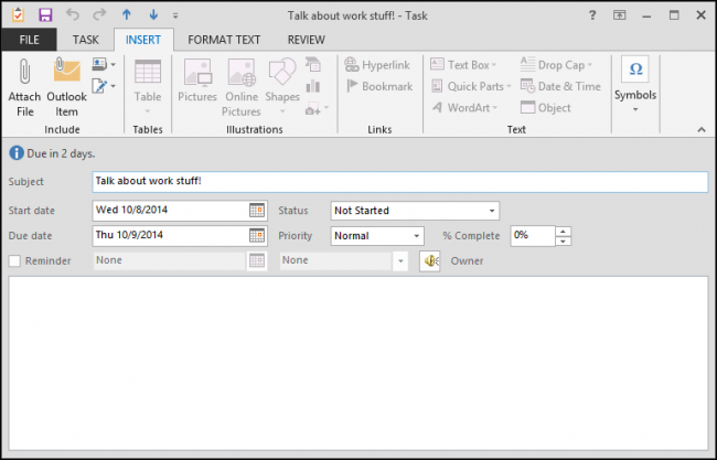 Beginner: How to Create and Manage Tasks in Outlook 2013