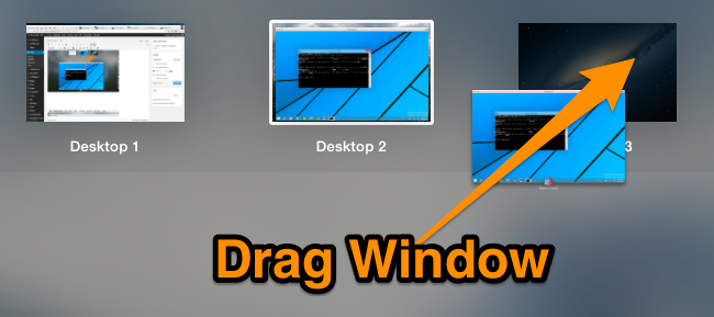 Move Window How to Move a Window to a Different Space the Easy Way in Mac OS X