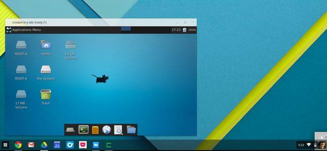 How to Run a Full Linux Desktop in a Browser Tab on Your Chromebook