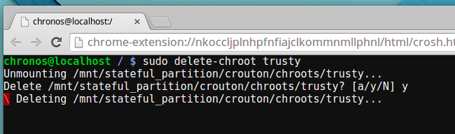 How to Manage the Crouton Linux System on Your Chromebook