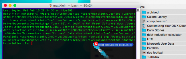 How to Open Terminal in the Current OS X Finder Location