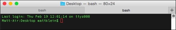 How to Open Terminal in the Current OS X Finder Location