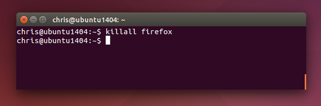 How to Kill a Desktop Application or Background Process on Linux