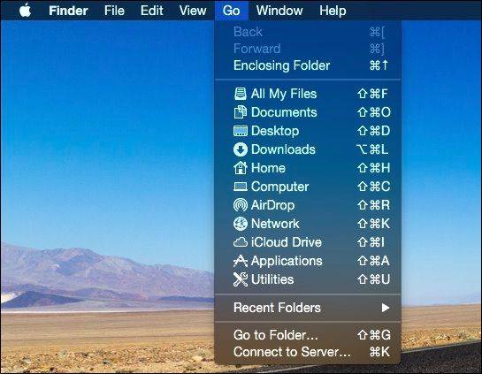 How to Instantly Go to Locations and Folders in OS X