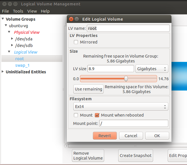 How to Use LVM on Ubuntu for Easy Partition Resizing and Snapshots